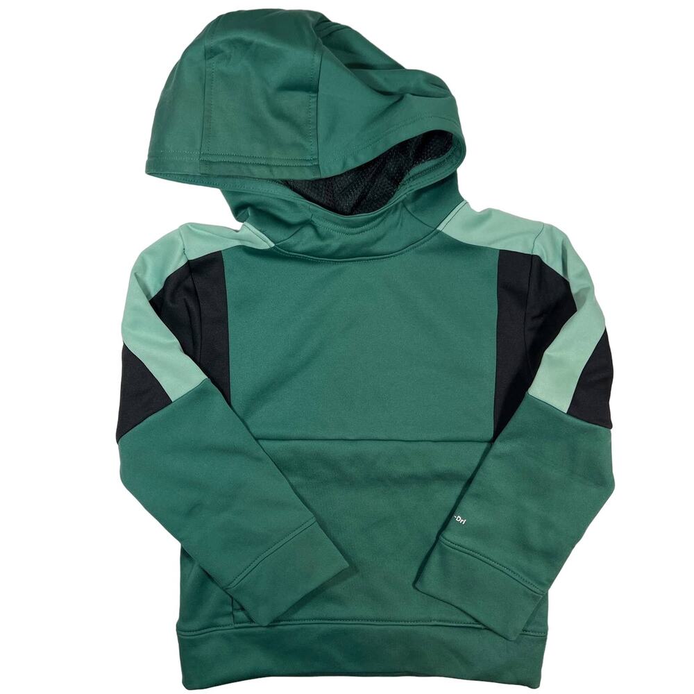 Xersion Little Boy’s Green Pullover Hoodie Size XXS 4/5